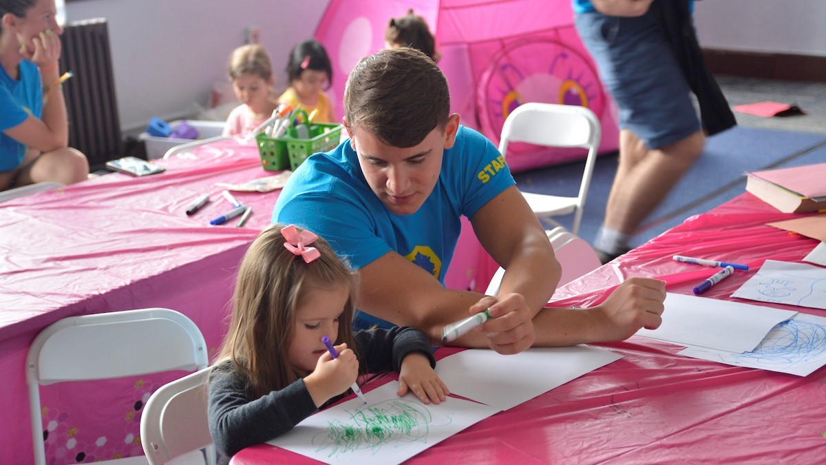 poly summer campers in nursery