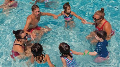 poly summer camp swim instruction