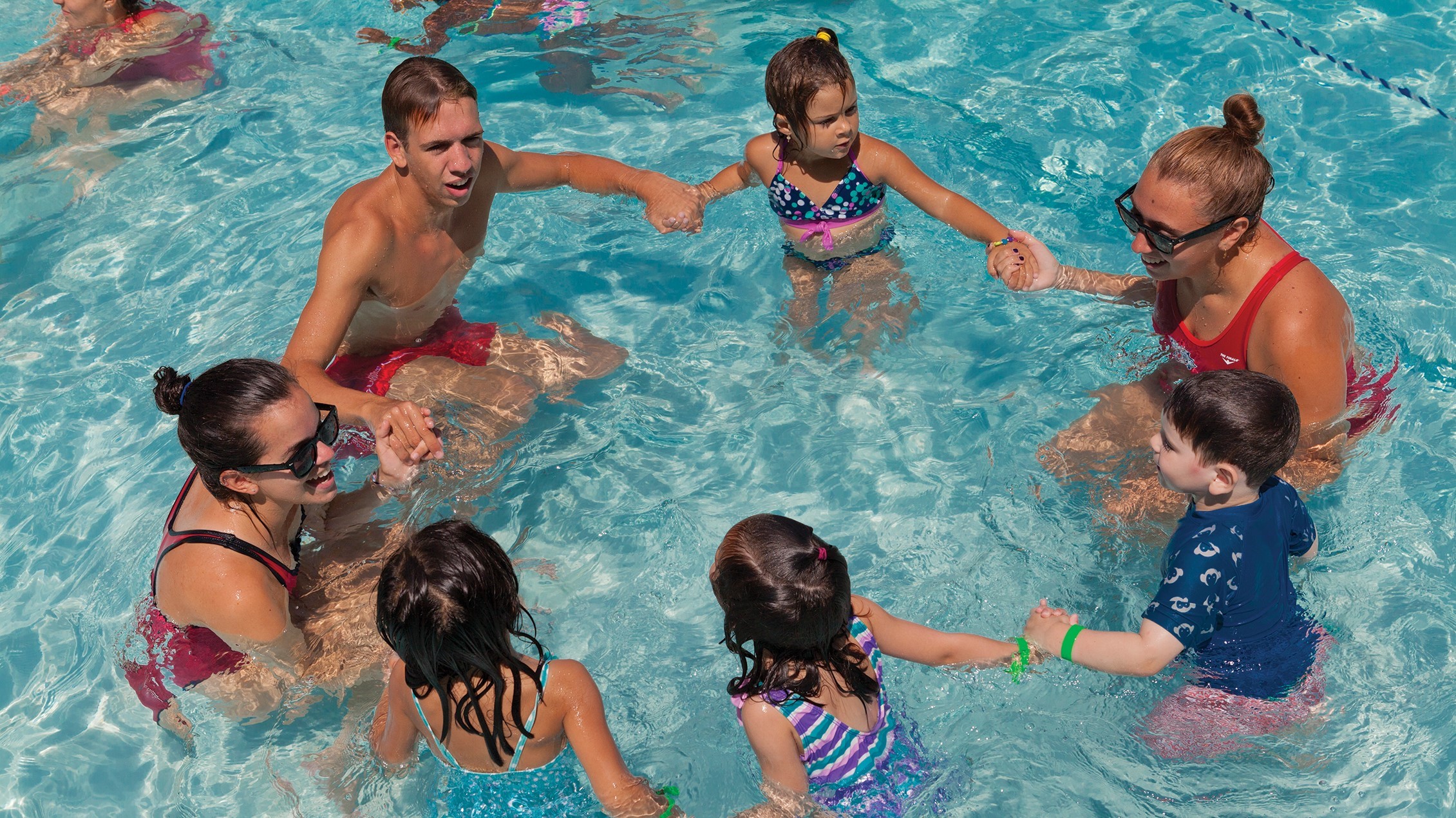 poly summer camp swim instruction